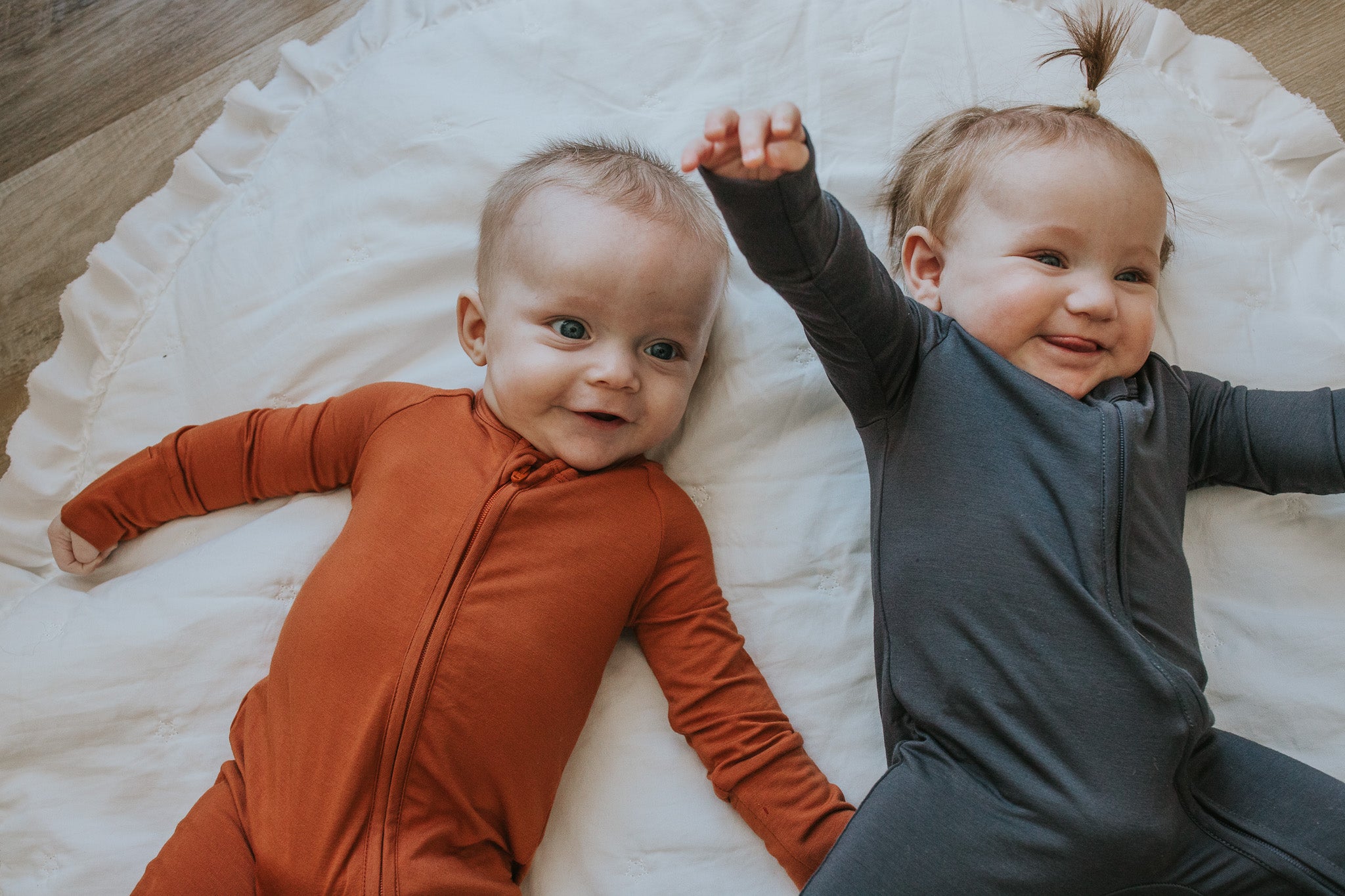 Bamboo Romper - Slate