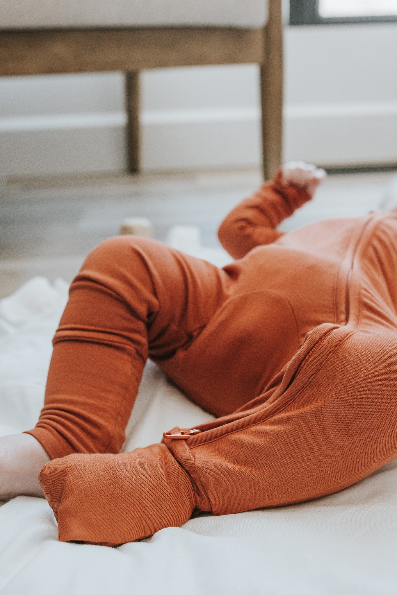 Bamboo Romper - Rust