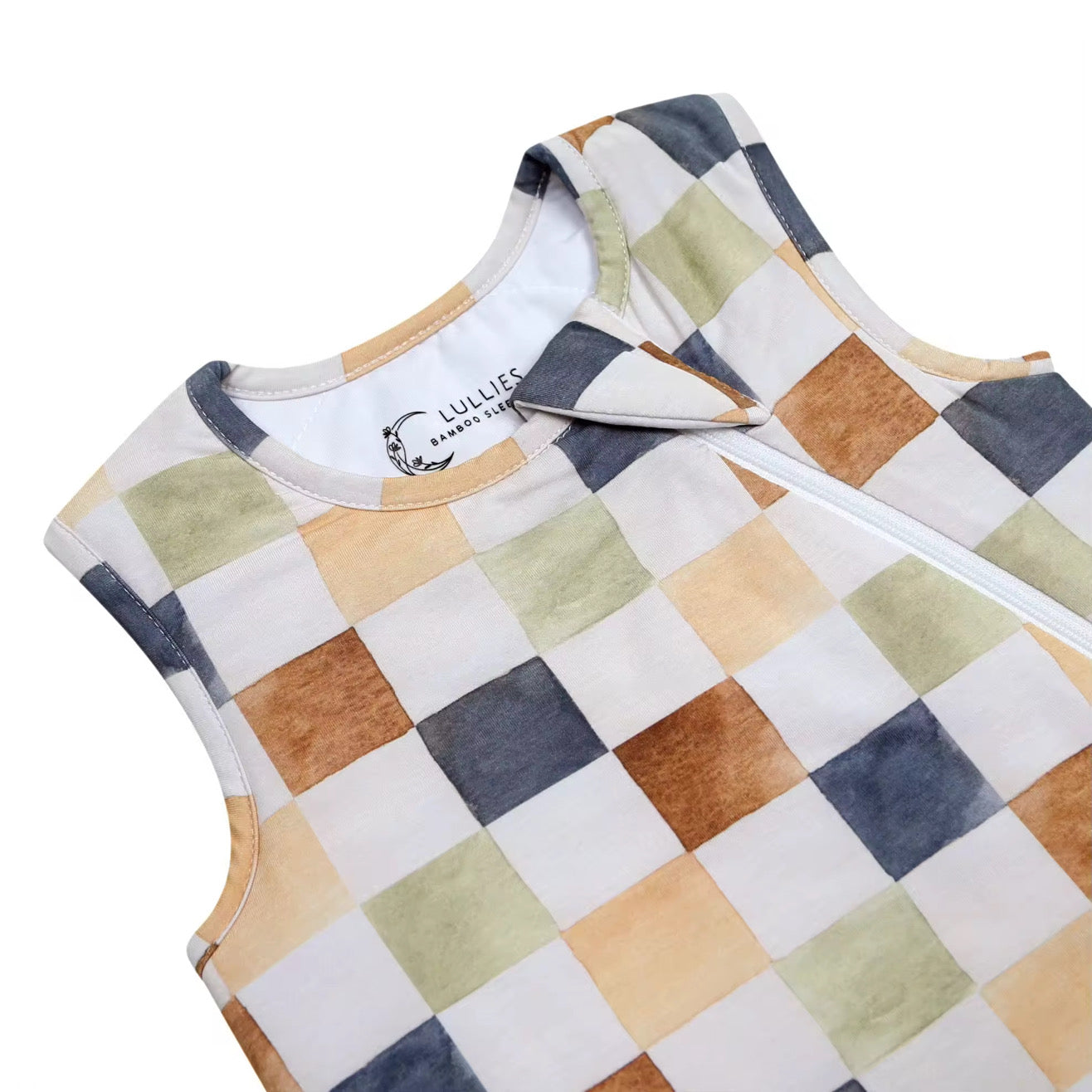 Bamboo Sleep Bag - Multi Colour Checkered