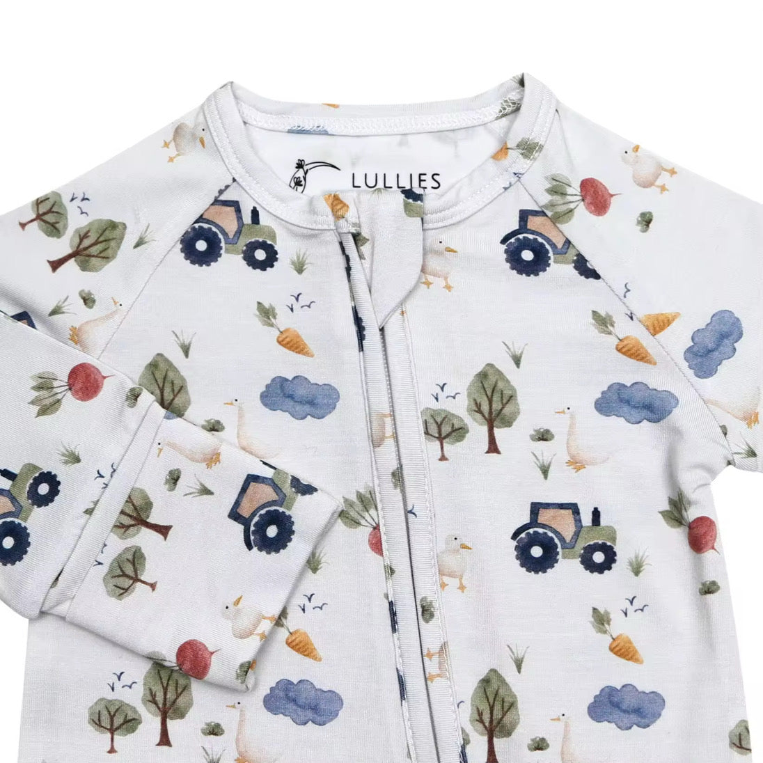 Bamboo Romper - On The Farm