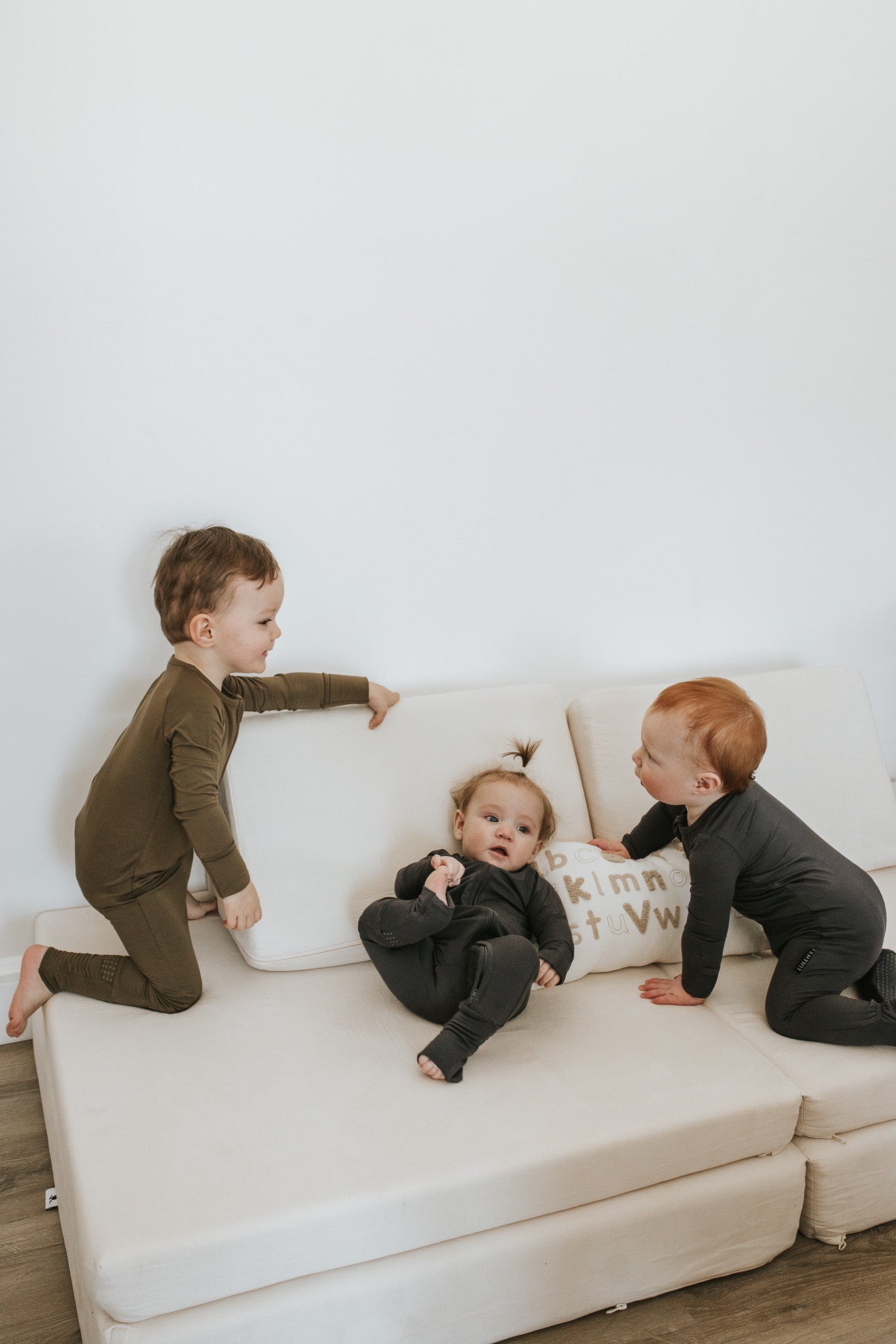 Bamboo Footed Sleeper - Slate