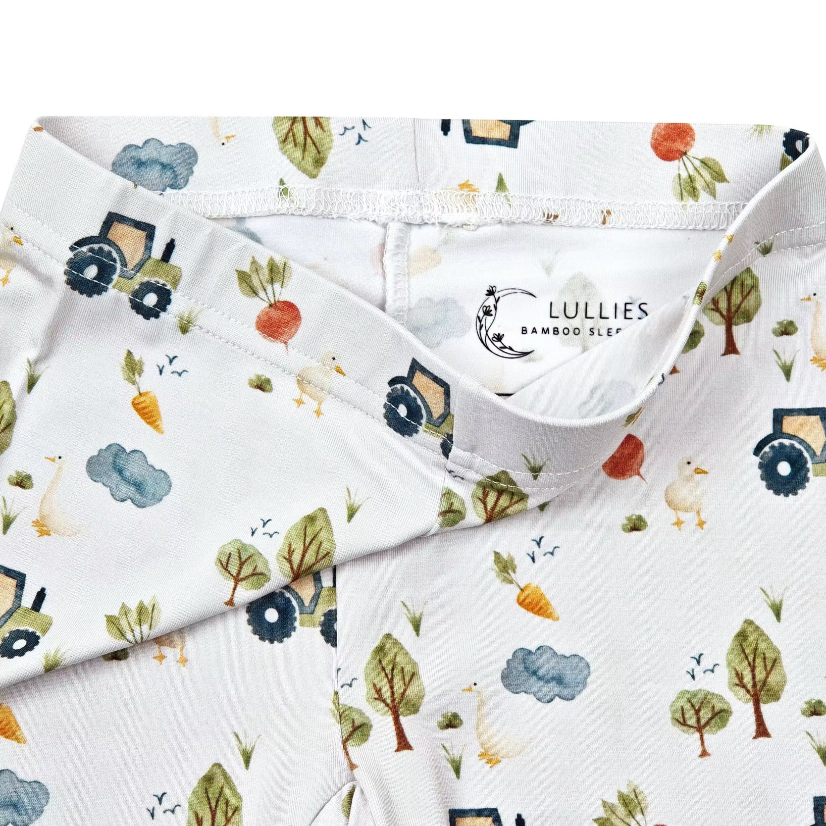 Bamboo Two Piece Toddler Set - On the Farm