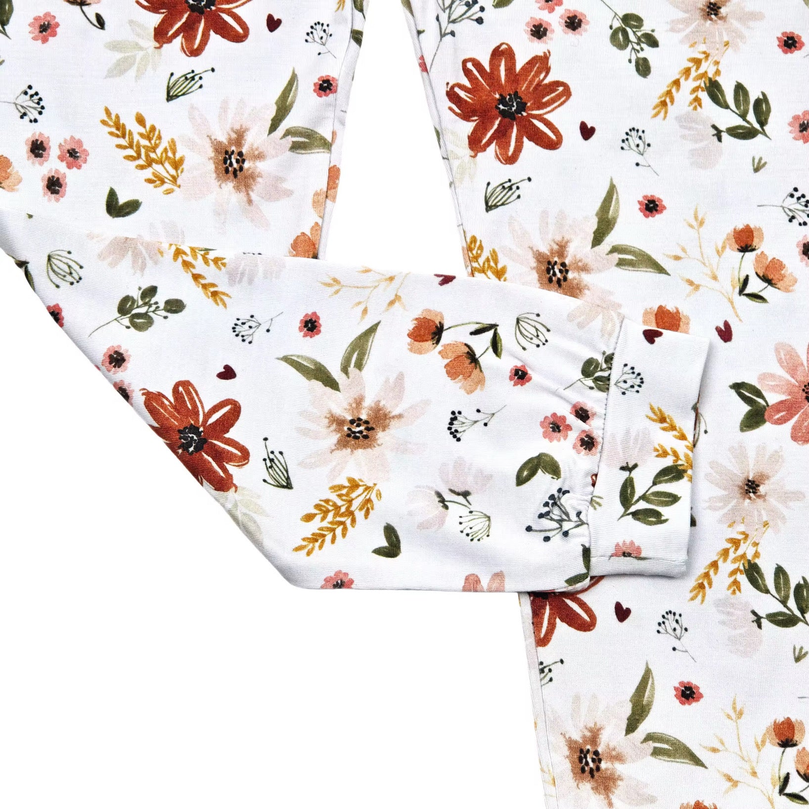 Bamboo Two Piece Toddler Set - Floral