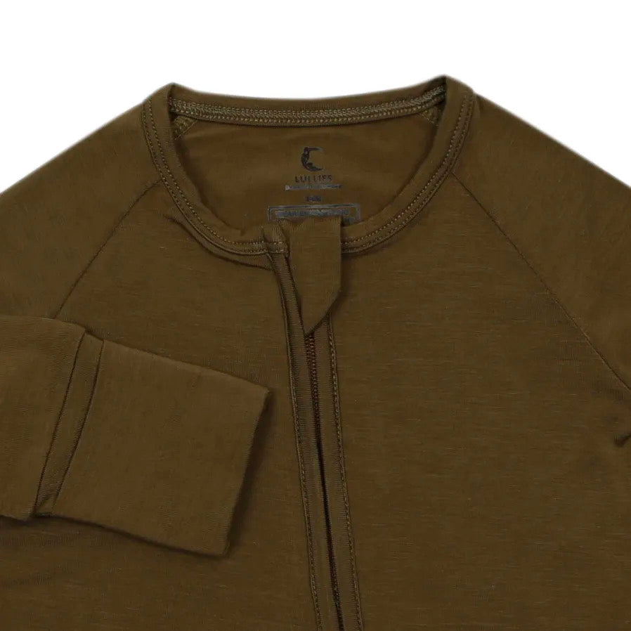 Bamboo Romper - Olive